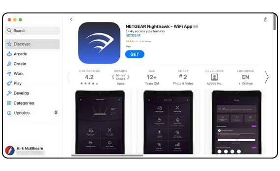 download nighthawk app for PC